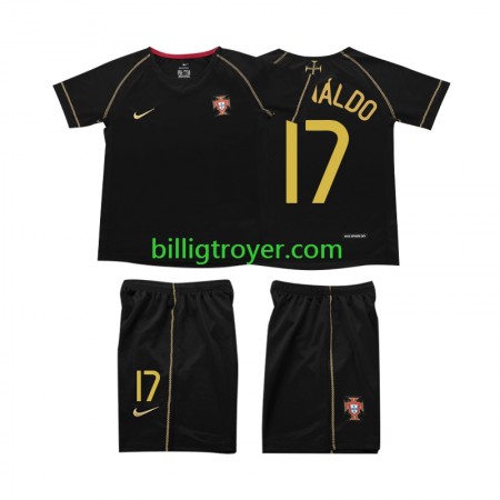 Billige Fotballdrakter Portugal Cristiano Ronaldo 17 2006 Barn Retro Bortedraktsett Kortermet Billige Fotballdrakter Portugal Cristiano Ronaldo 17 2006 Barn Retro Bortedraktsett Kortermet